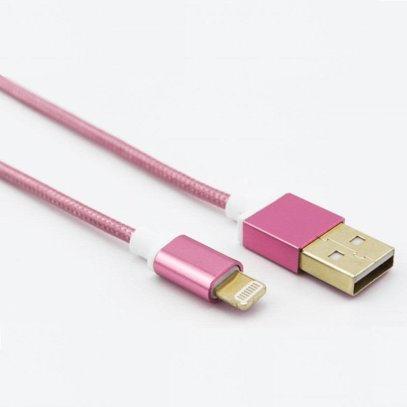 Unitek 1.2m USB2.0 Lightning Cable Pink Y-C472RD