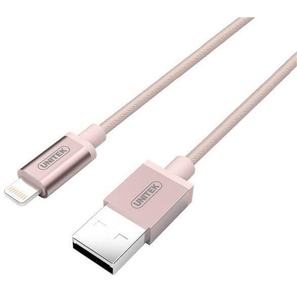 Unitek 1m USB to Lightning Rose Gold Y-C499ARG