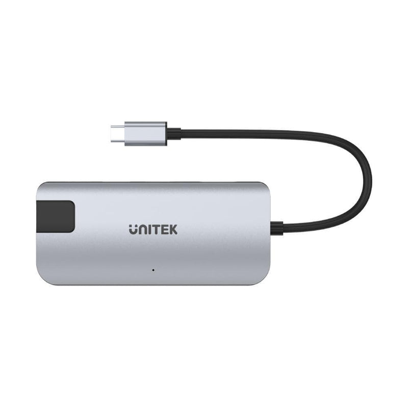Unitek Y-DK09016 Interface Hub USB 3.2 Gen 1 (3.1 Gen 1) Type-C 5000 Mbit/s Gray