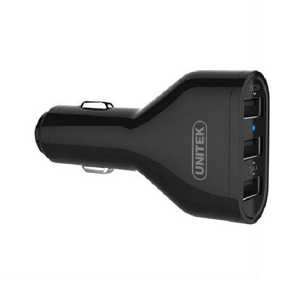 Unitek 3-port USB QuickCharge2.0 Car Charger Y-P527