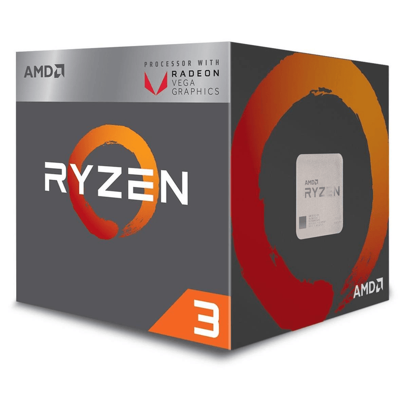 AMD Ryzen 2200G CPU - AMD Ryzen 3 4-core Socket AM4 3.5GHz Processor YD2200C5FBBOX