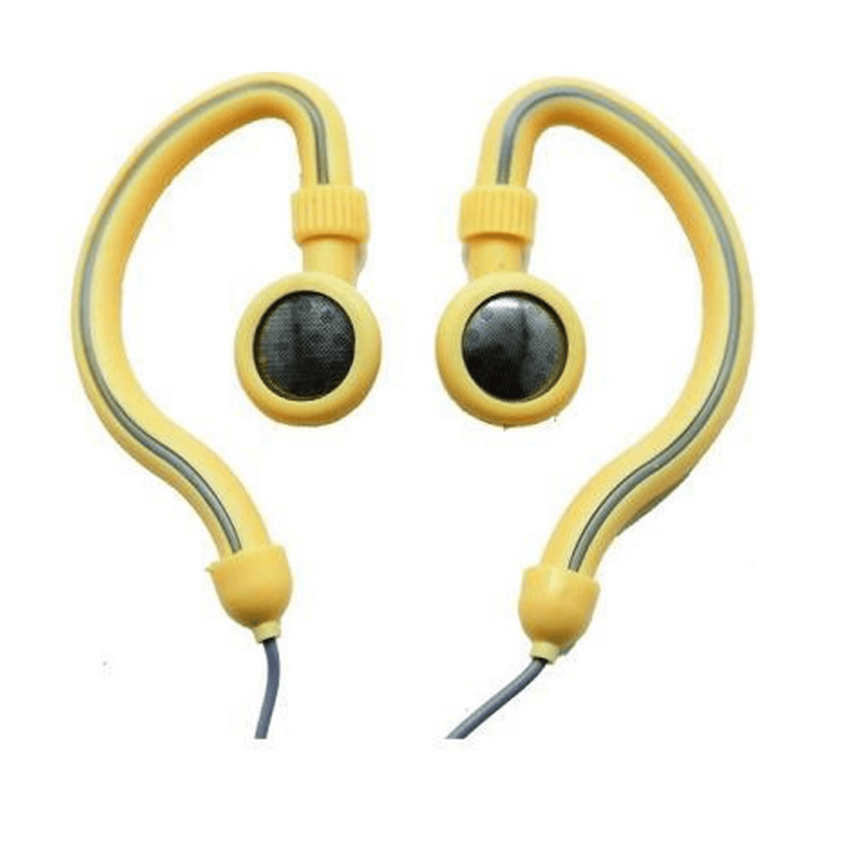 Geeko Innovate Hook On Ear Dynamic Stereo Earphones Cream YESHSP-101-CRM
