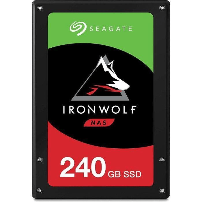 Seagate IronWolf 110 2.5-inch 240GB Serial ATA III 3D TLC Internal SSD ZA240NM10011